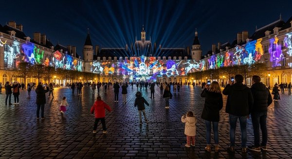 Un spectacle lumineux : la magie des nuits animées en France en 2026